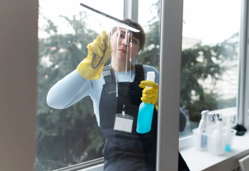 Nettoyage de vitres intérieures et extérieures à Saint-Étienne-du-Vauvray